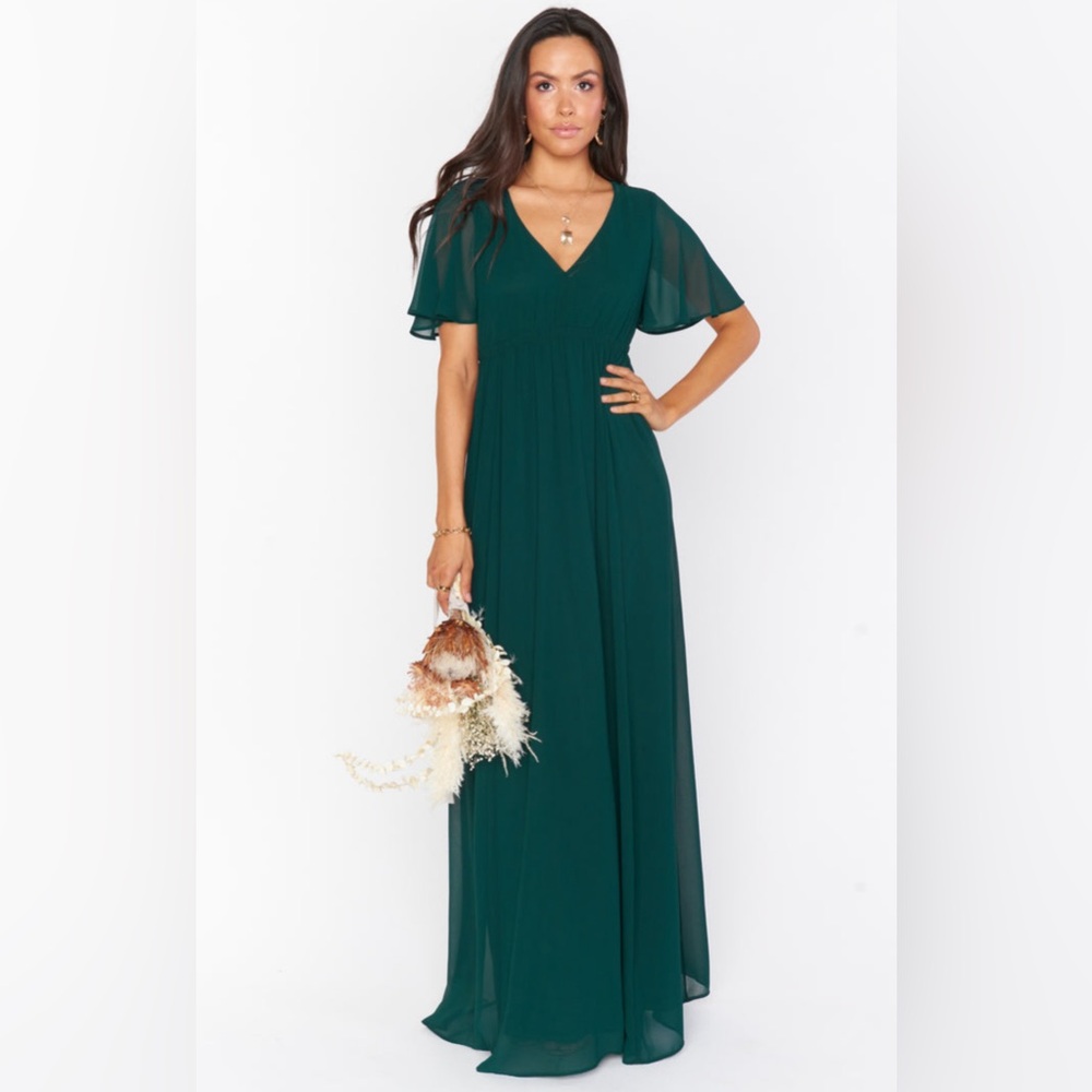 NWT-Show me your MuMu Emily Empire maxi dress - Picture 2 of 12